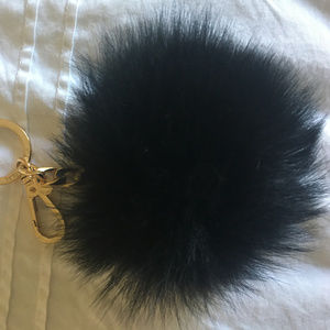 Fur Pom-Pom Key Chain